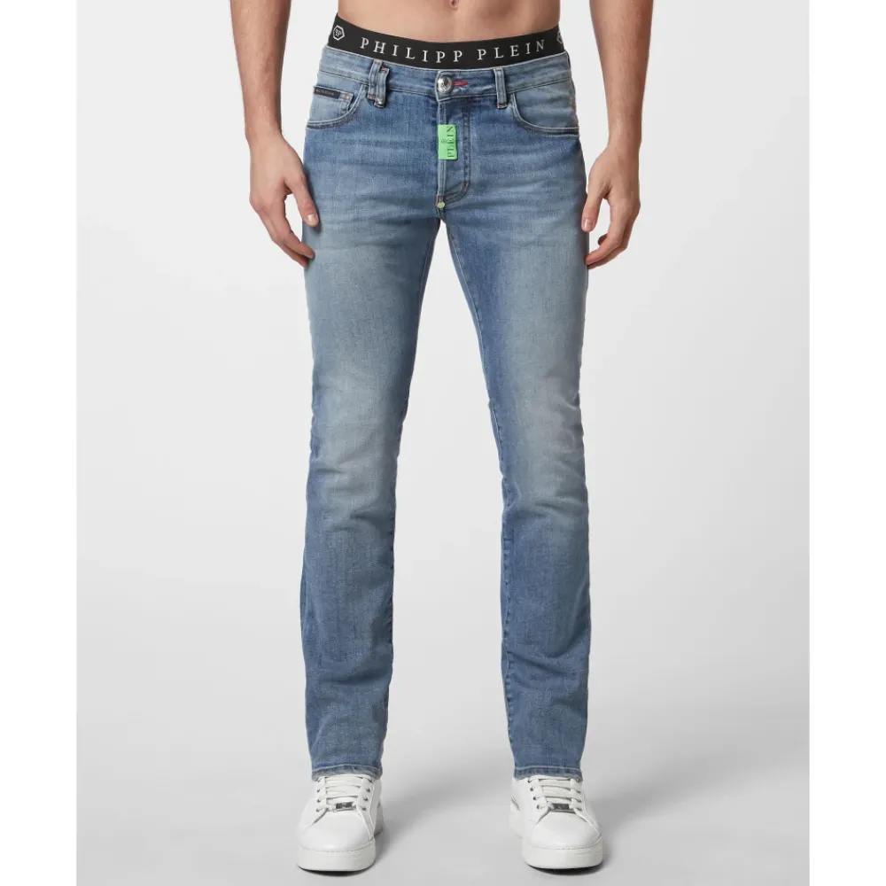 Heren Philipp Plein Jeans^Straight Supreme Comfort Jeans