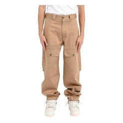Heren MSGM Broeken^Straight Trousers