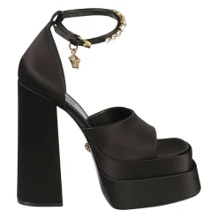 DAMES Versace Strass Fabric Sandals