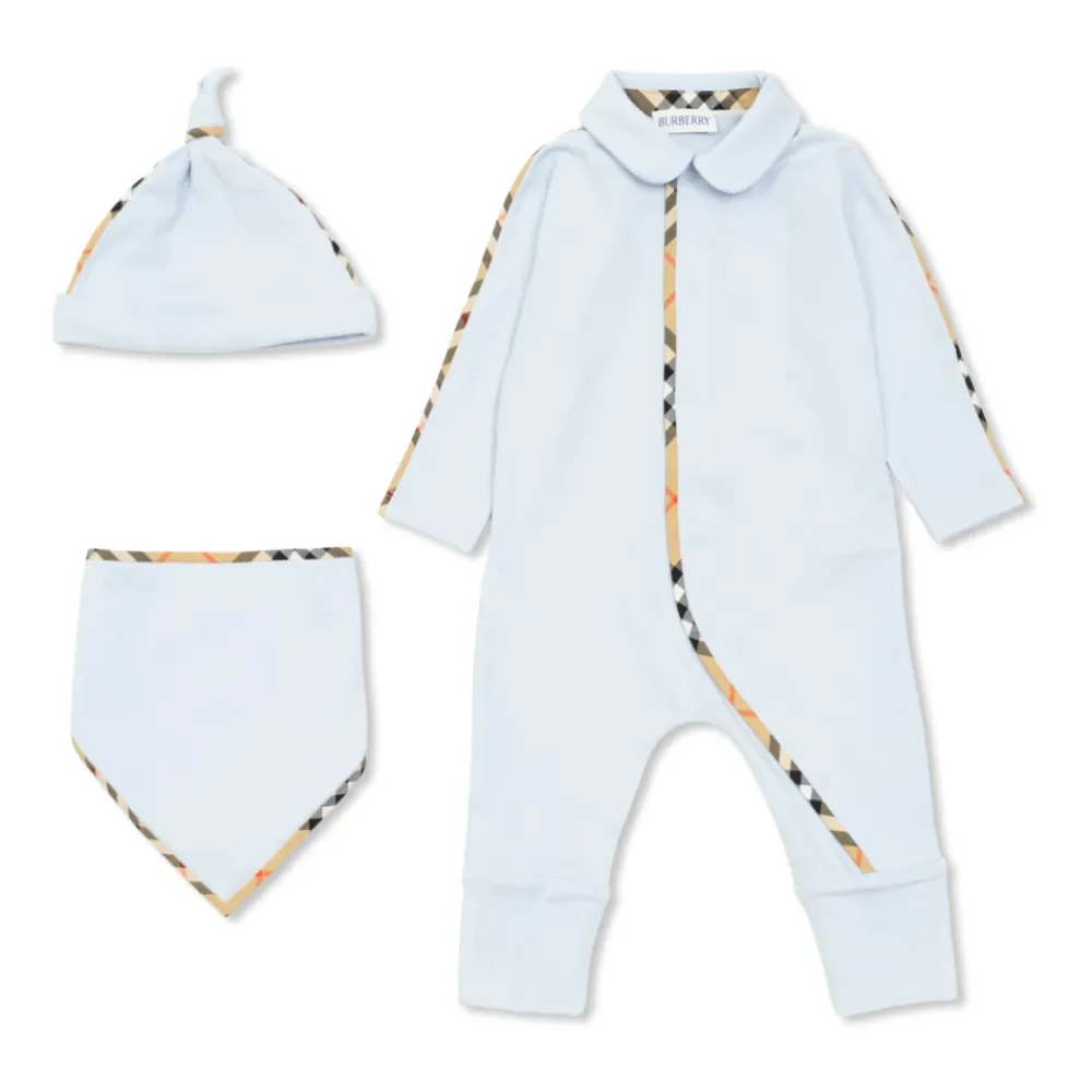 Burberry Stretch Katoenen Driedelige Geschenkset