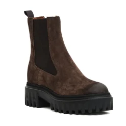 DAMES Hogan Suède Chelsea Enkellaarzen