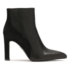 DAMES Kazar Enkellaarsjes^Suède en gladleren laarzen