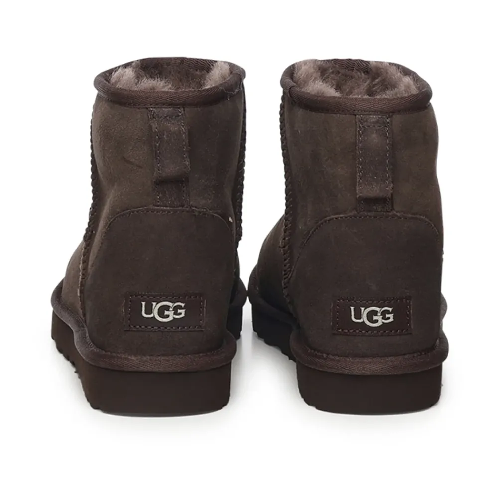 Heren UGG Snowboots|Laarzen^Suède Enkellaarzen in Cacao