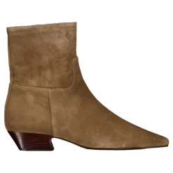 DAMES Toral Suède Enkellaarzen Zand Irene