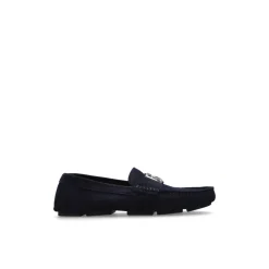 Heren Dolce & Gabbana Instappers & Slip Ons^Suède instappers met logo