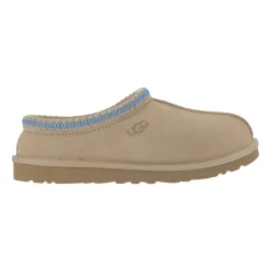 Heren UGG Suède Leren Geborduurde Pantoffels