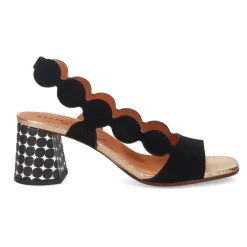 DAMES Chie Mihara Suède Leren Hakken met Gesp