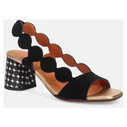 DAMES Chie Mihara Suède Leren Hakken met Gesp