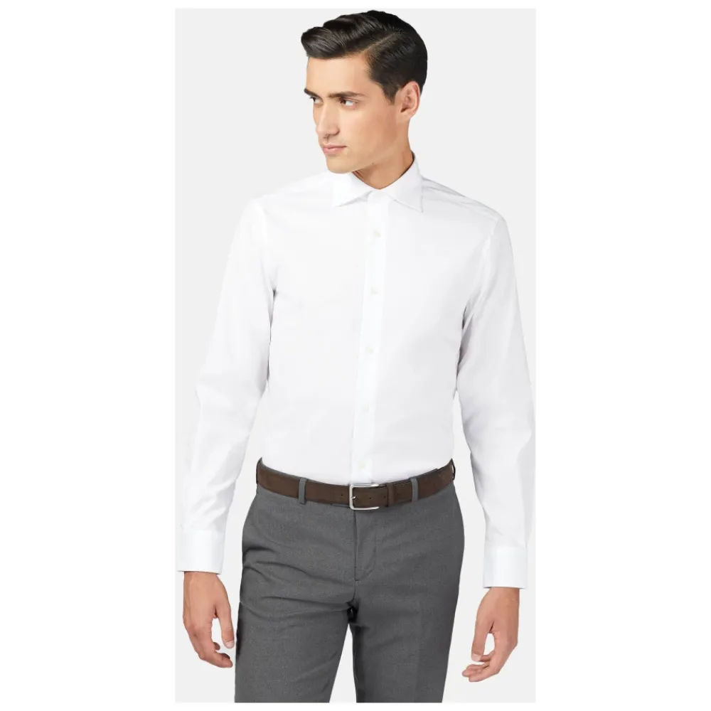 Heren Boggi Milano Riemen^Suède Leren Riem