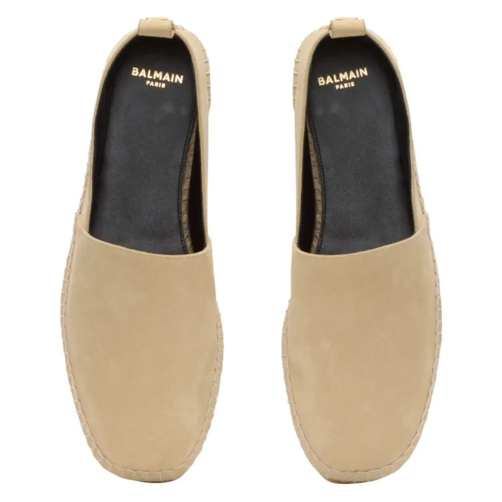 Heren Balmain Suede Espadrilles