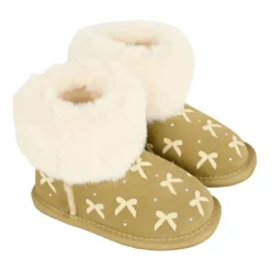 Monnalisa Laarzen^Suede Leren Laarzen met Strik