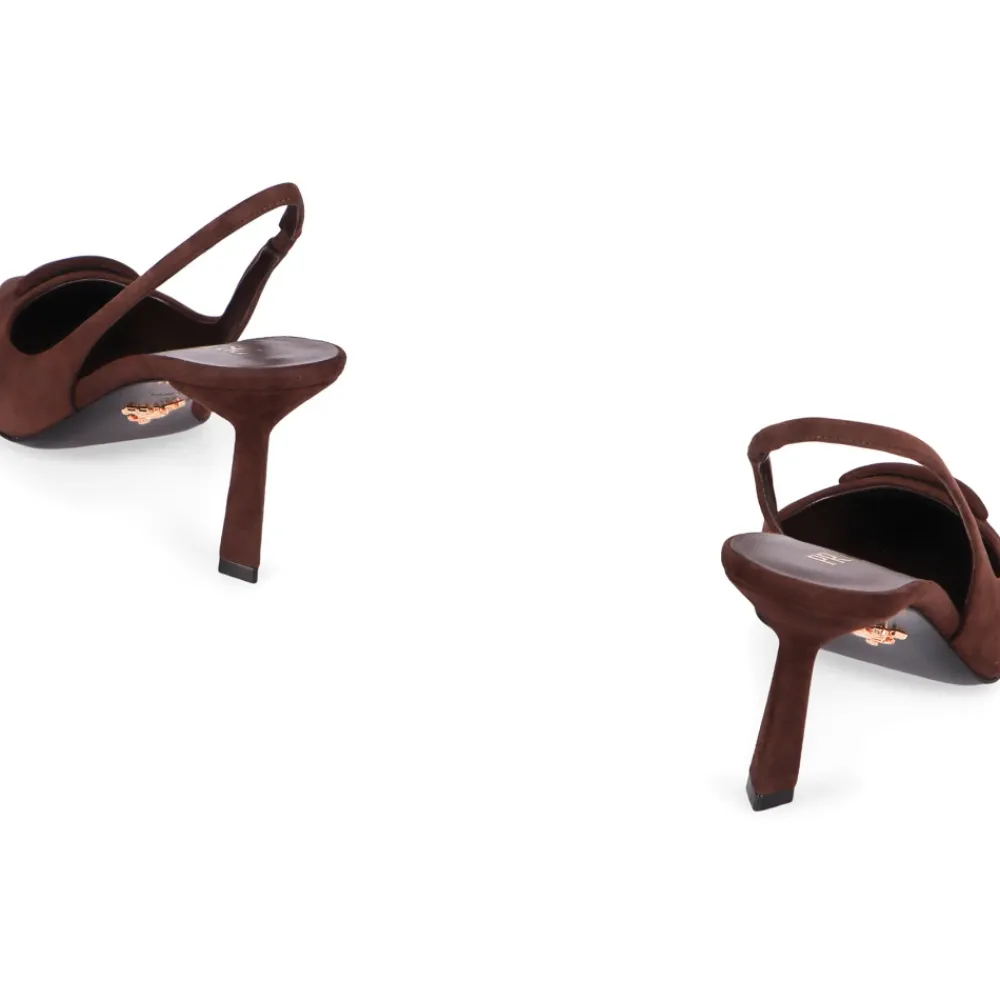 DAMES Prada Suede slingback pumps