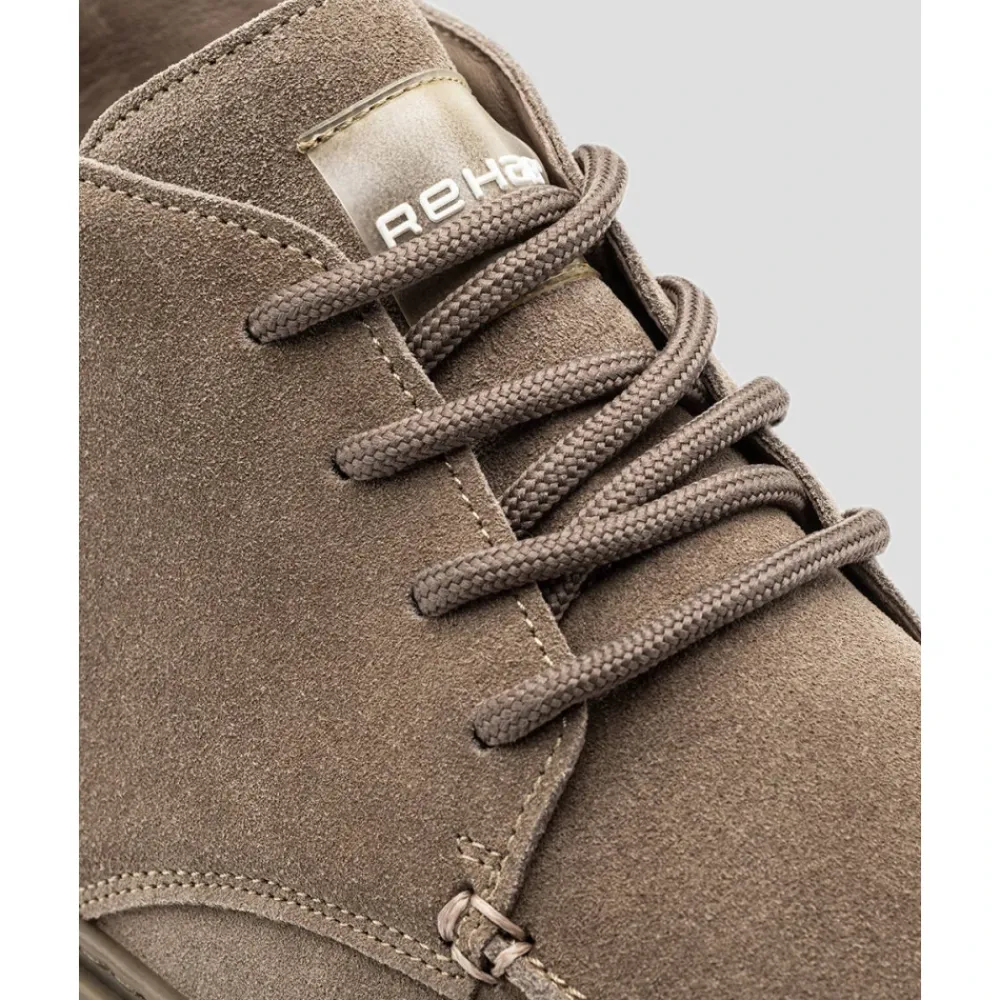 Heren Rehab Suede Veter Schoenen Owen Stijl