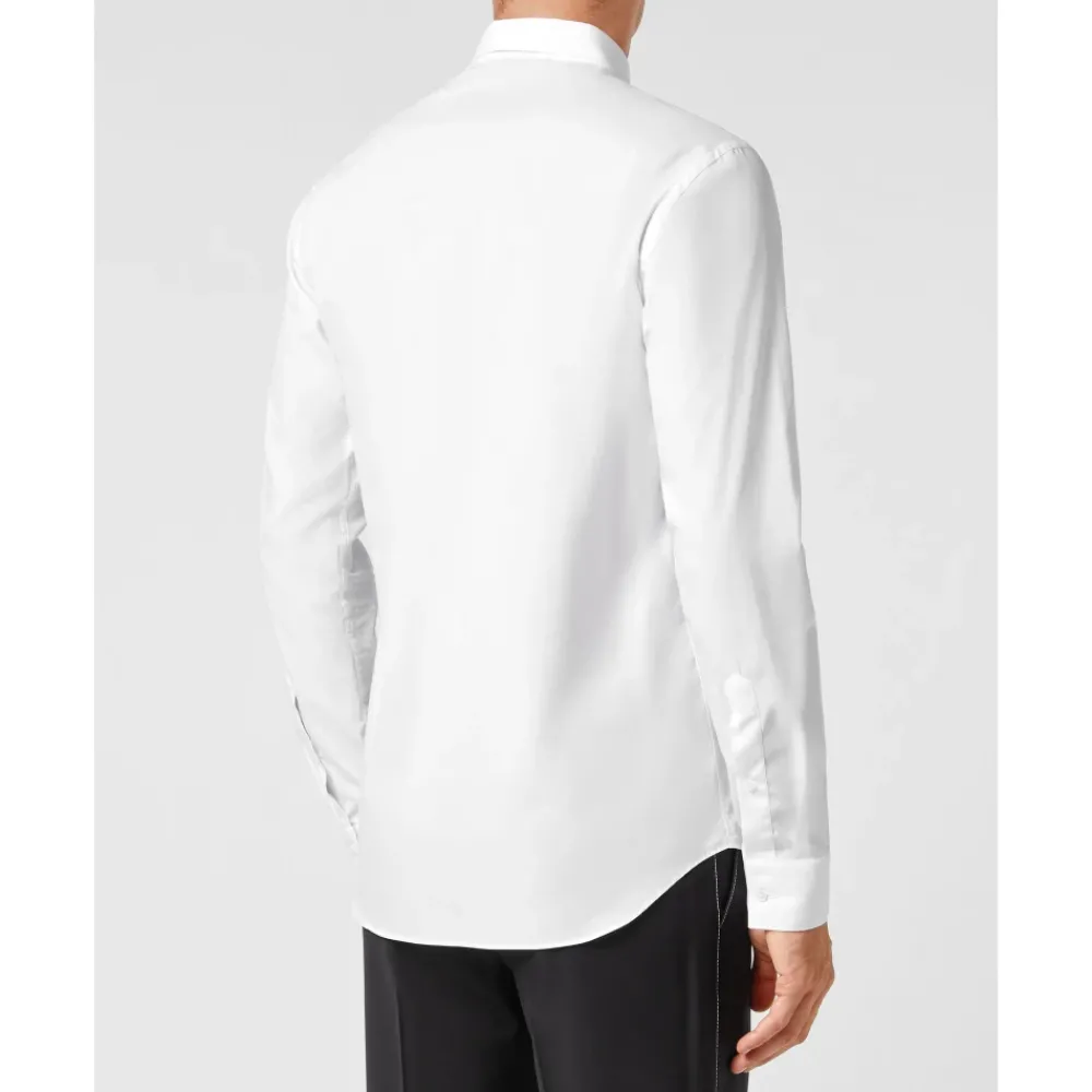 Heren Philipp Plein Sugar Daddy Cut LS Shirt