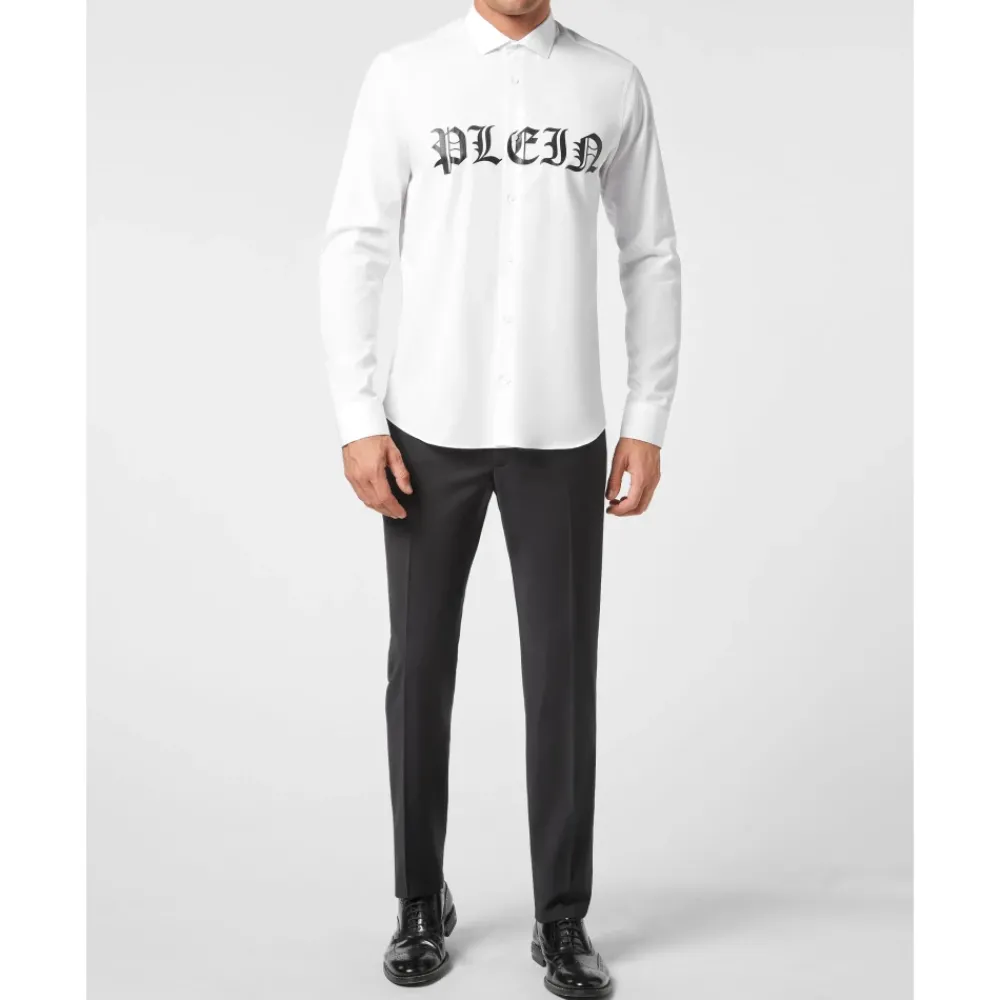 Heren Philipp Plein Sugar Daddy Cut LS Shirt