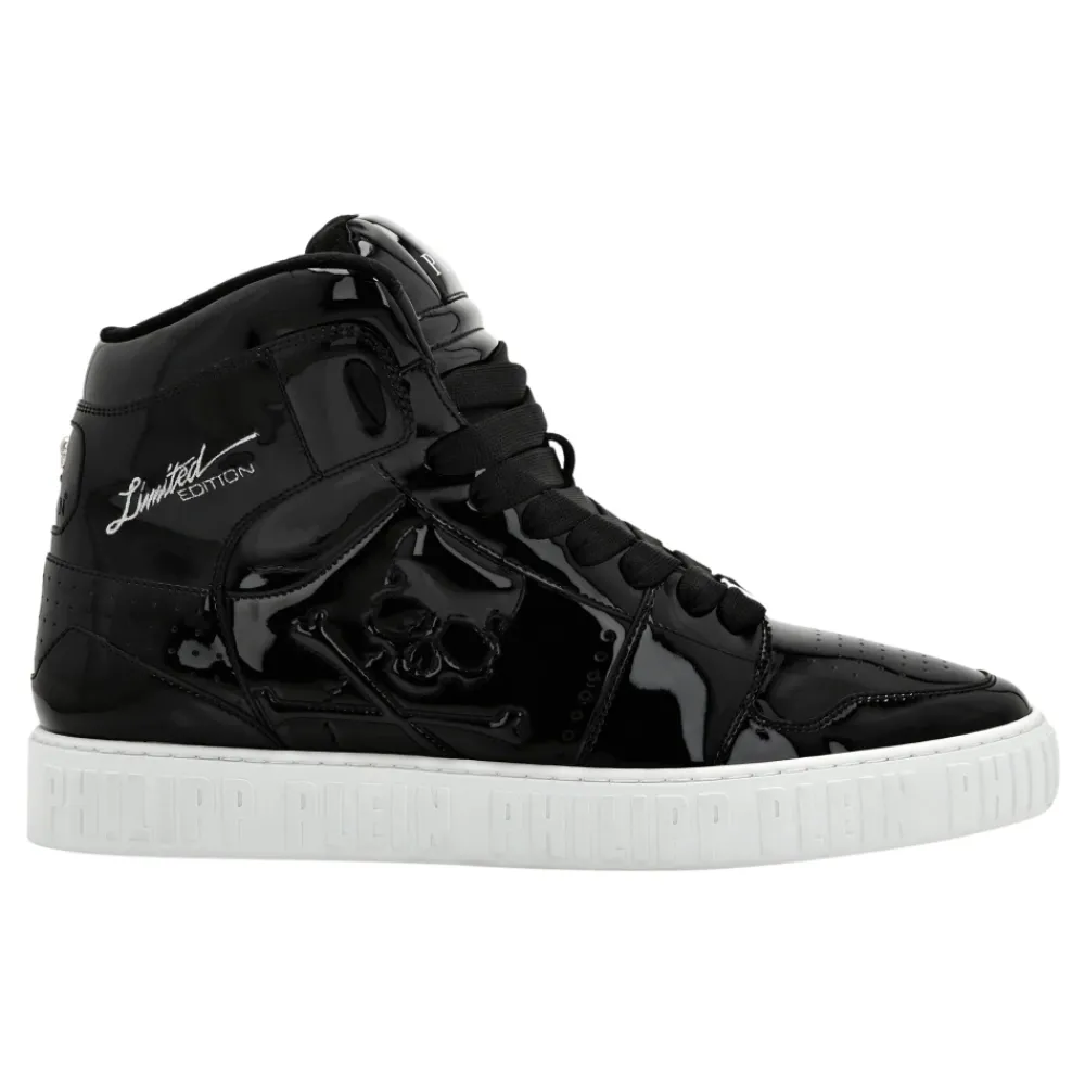 DAMES Philipp Plein Sneakers|Sneakers^Super Street Hi-Top Sneakers Skull&Bones