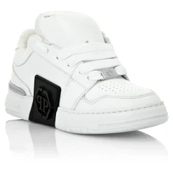 DAMES Philipp Plein Super Street Lo-Top Sneakers Hexagon