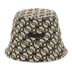 DAMES Stella McCartney S-Wave Geweven Stro Bucket Hat
