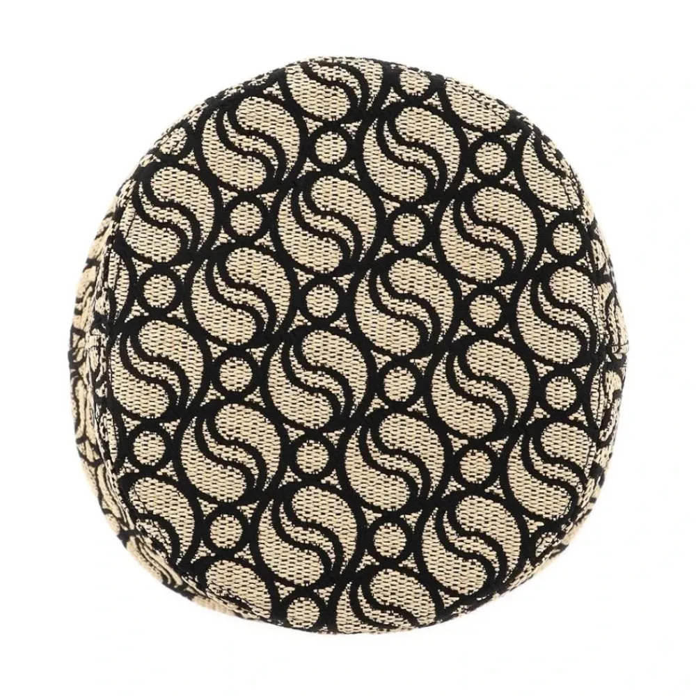 DAMES Stella McCartney S-Wave Geweven Stro Bucket Hat
