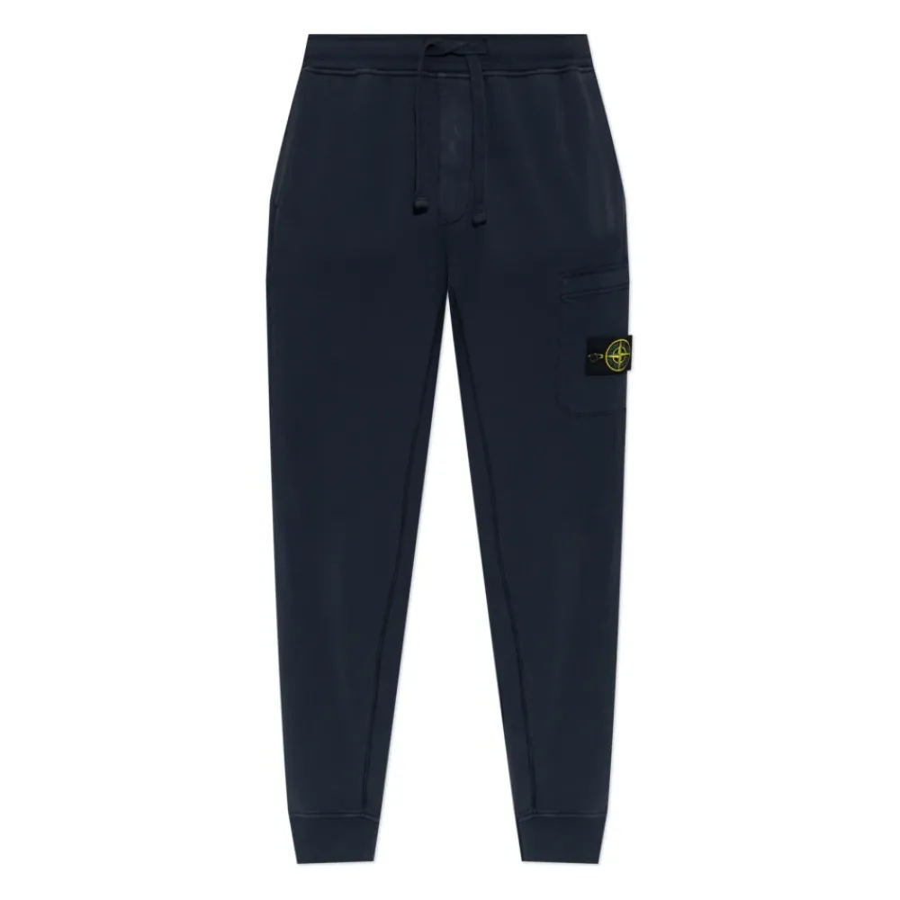 Heren Stone Island Sweatpants met logo