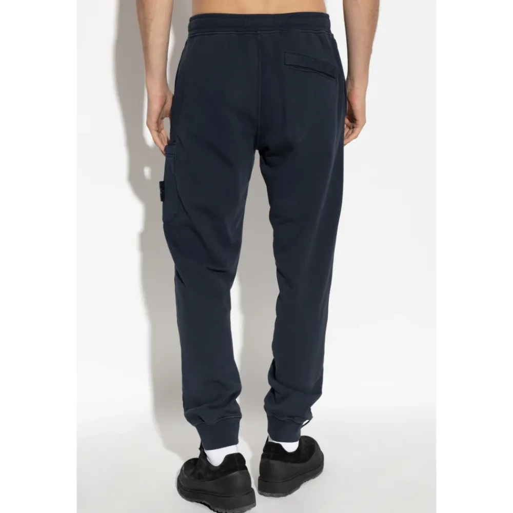 Heren Stone Island Sweatpants met logo