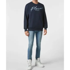 Heren Philipp Plein Sweatshirt LS Signature