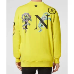 Heren Philipp Plein Truien & Vesten^Sweatshirt LS Tattoo