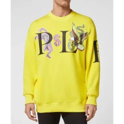 Heren Philipp Plein Truien & Vesten^Sweatshirt LS Tattoo