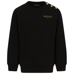 Balmain Bovenkleding^Sweatshirt met knoopdetail