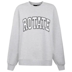 DAMES ROTATE Birger Christensen Sweatshirt met ronde hals en borduursel