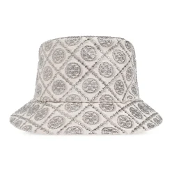 DAMES Tory Burch Hoeden^T Monogram Kristal-Versierde Bucket Hat