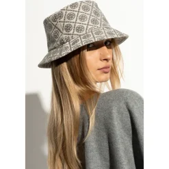 DAMES Tory Burch Hoeden^T Monogram Kristal-Versierde Bucket Hat