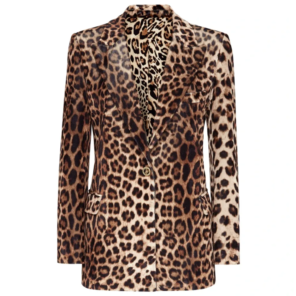 DAMES Philipp Plein Jassen^Tailleur Jacket Leopard