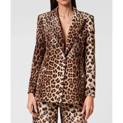 DAMES Philipp Plein Jassen^Tailleur Jacket Leopard