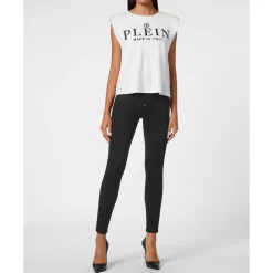 DAMES Philipp Plein Tank Top Padded Shoulder
