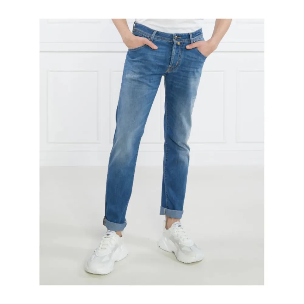 Heren Jacob Cohën Tapered Fit Jeans