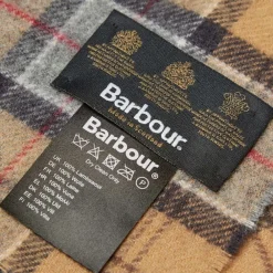 Heren Barbour Tartan Lamswol Sjaal Jurk-Bufandas