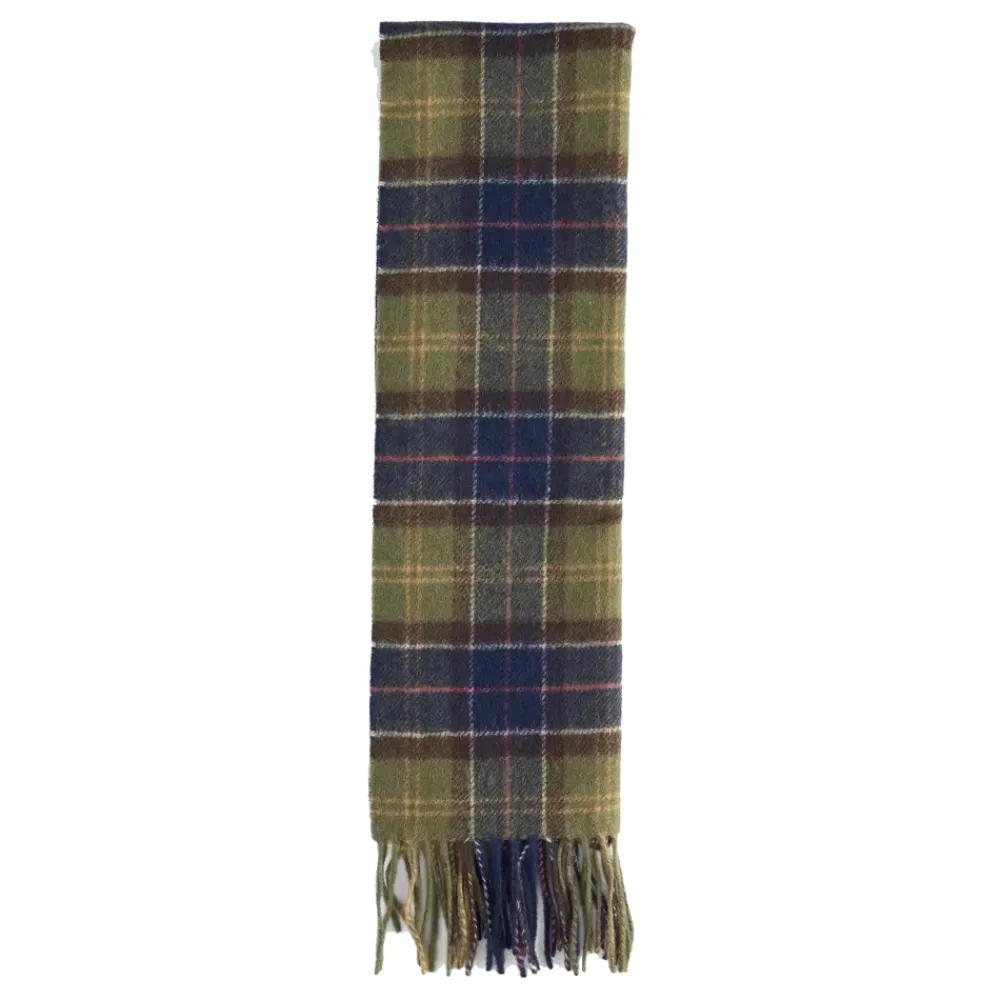 Heren Barbour Tartan Lamswollen Sjaal