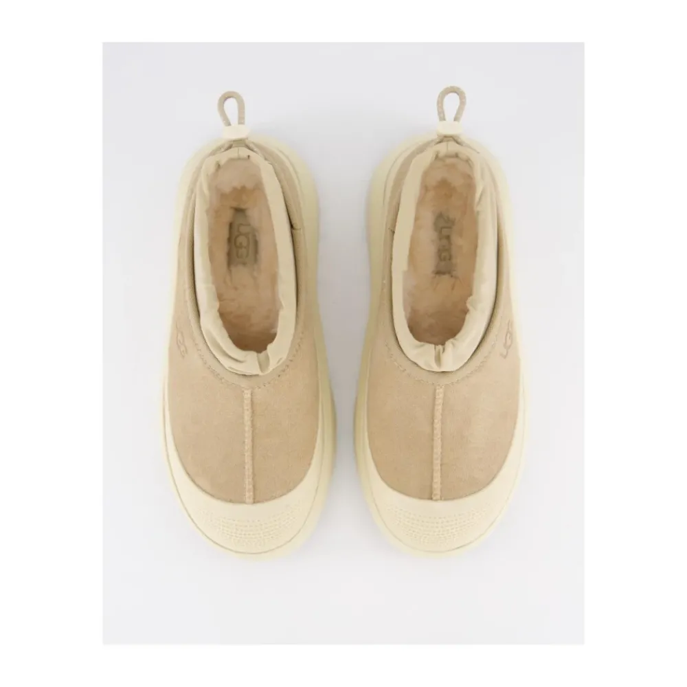 Heren UGG Snowboots^Tasman Weather Hybrid Pantoffels Mustard Seed / Cream