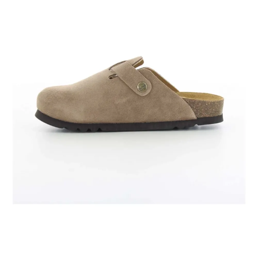 DAMES Scholl Taupe Damesschoenen Stijlvol Model