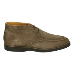 Heren Magnanni Laarzen^Taupe Suède Business Schoenen met Rubberen Zool
