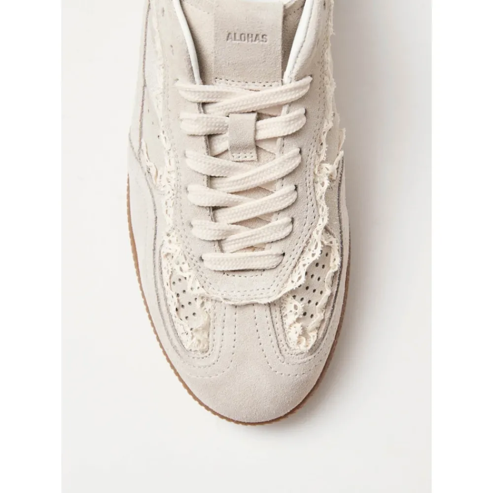 Heren ALOHAS Sneakers^Tb.490 Gehaakte Leren Sneakers