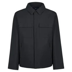 Heren People of Shibuya Overhemden^Technisch stofshirt met thermische isolatie