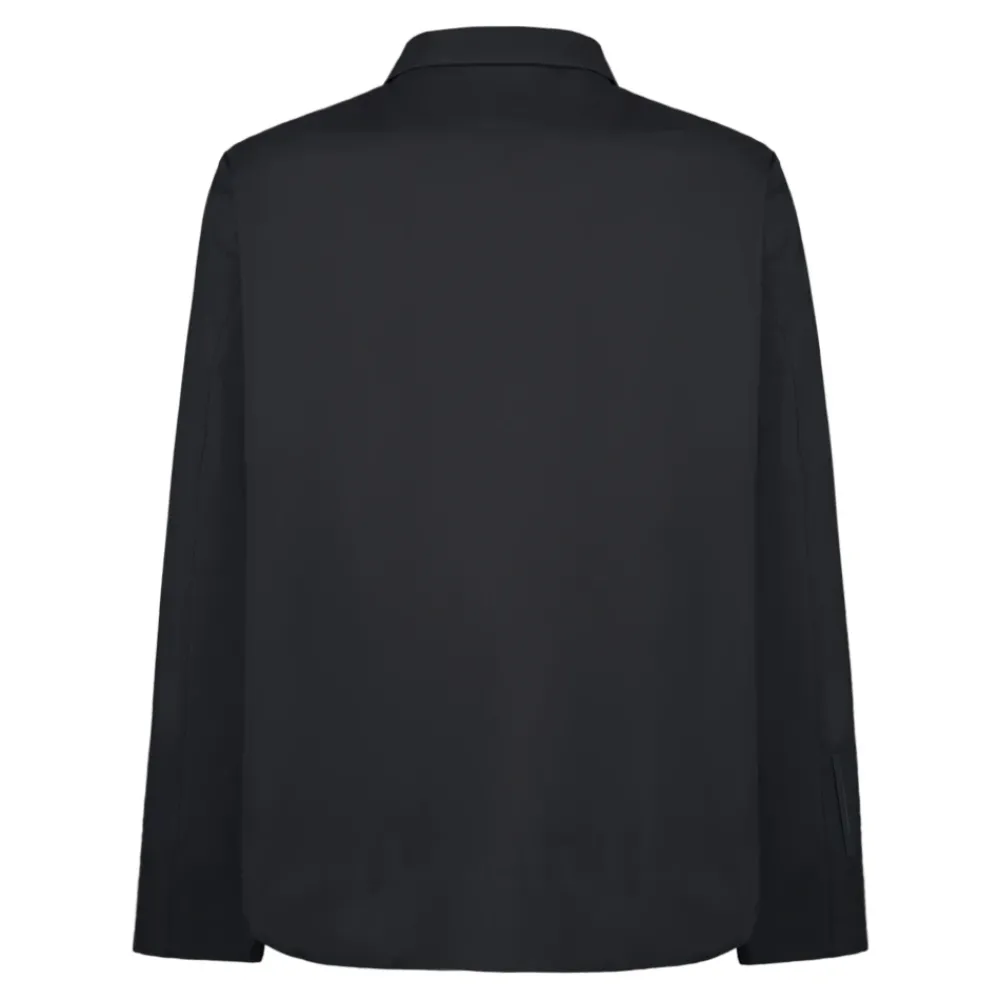 Heren People of Shibuya Overhemden^Technisch stofshirt met thermische isolatie