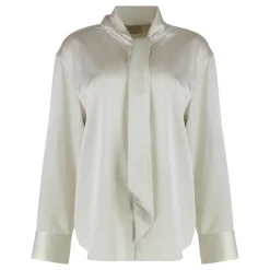 DAMES Calvin Klein Blouses^Technische satijnen blouse