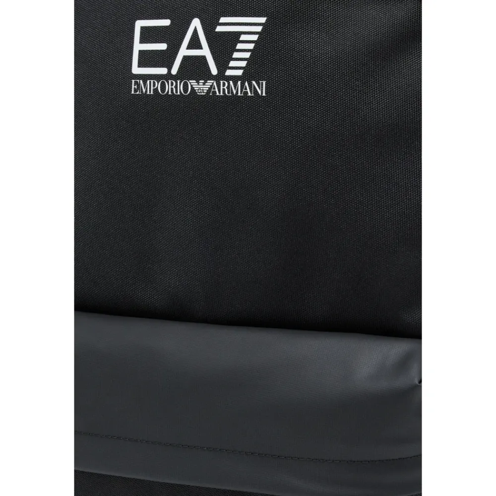 DAMES Emporio Armani EA7 Rugzakken|Rugzakken^Technische Stoffen Ronde Rugzak