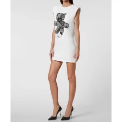 DAMES Philipp Plein Teddy Bear Short Dress
