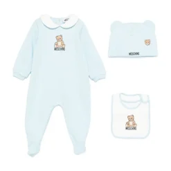 Moschino Bodysuits & Sets^Teddy Print Baby Kleding Set