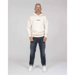 Heren BARROW Teddy Print Hoodie