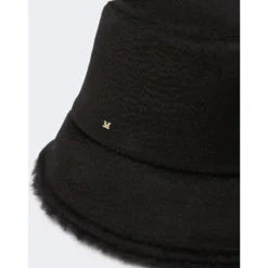 DAMES Max Mara Hoeden^Teddy Stof Cloche Hoed